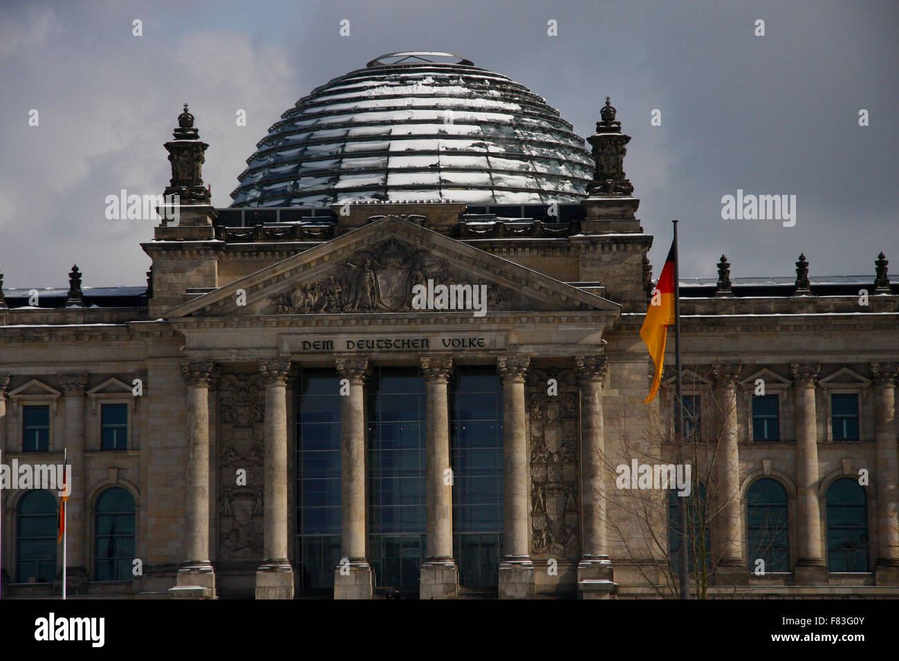 Reichstagsgebaeude, Berlin-Tiergarten. Banque D'Images