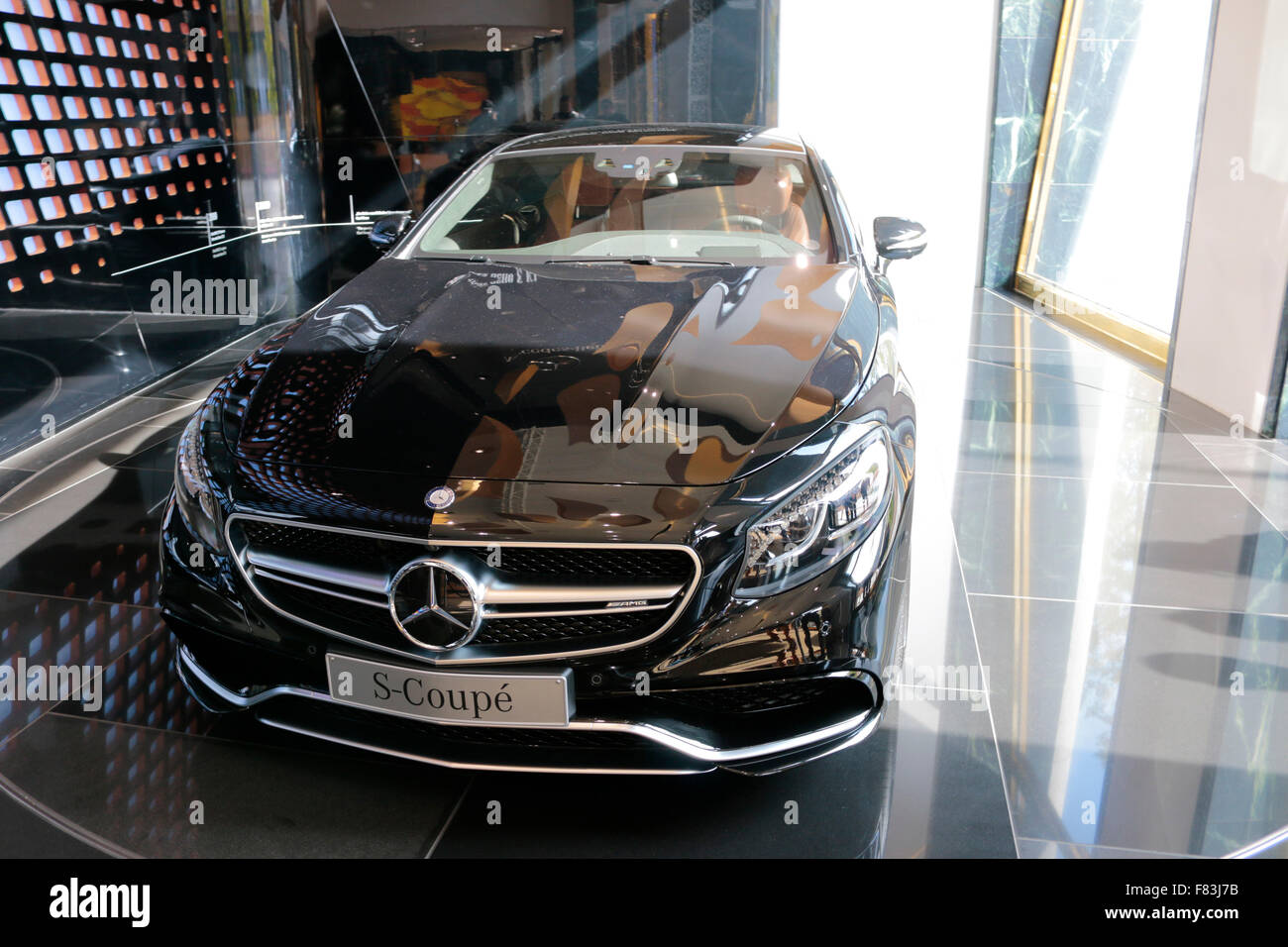 'Mercedes Benz S-Coupé", Berlin. Banque D'Images