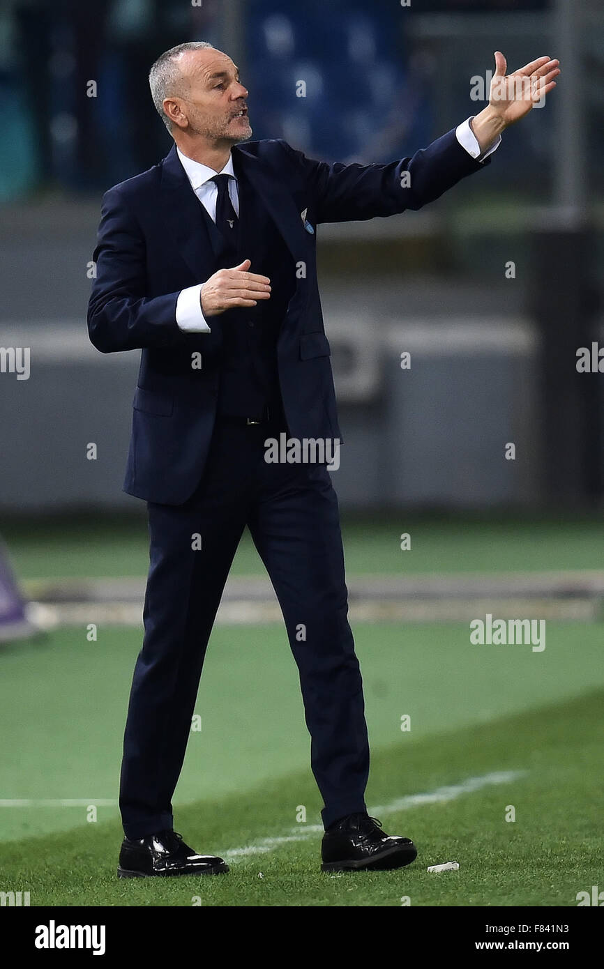 Rome, Italie. 08Th Nov, 2015. Stefano Pioli Lazio Roma 04-12-2015 Stadio Olimpico Calcio football 2015-2016 Serie A Lazio - Juventus Foto Andrea Staccioli Insidefoto Insidefoto / Crédit :/Alamy Live News Banque D'Images Rome, Italie. 08Th Nov, 2015. Stefano Pioli Lazio Roma 04-12-2015 Stadio Olimpico Calcio football 2015-2016 Serie A Lazio - Juventus Foto Andrea Staccioli Insidefoto Insidefoto / Crédit :/Alamy Live News Banque D'Images