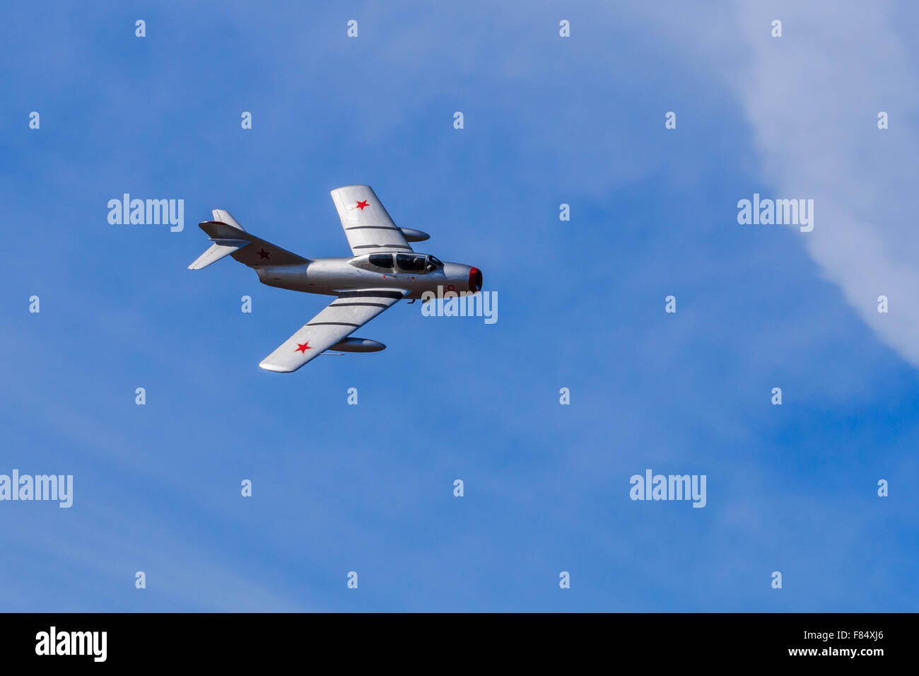 Le Mikoyan-Gourevitch MiG-15 Fagot' par 'nom de l'Organisation des Nations Unies en référence à une "pile fournie à la hâte de bâtons') Banque D'Images