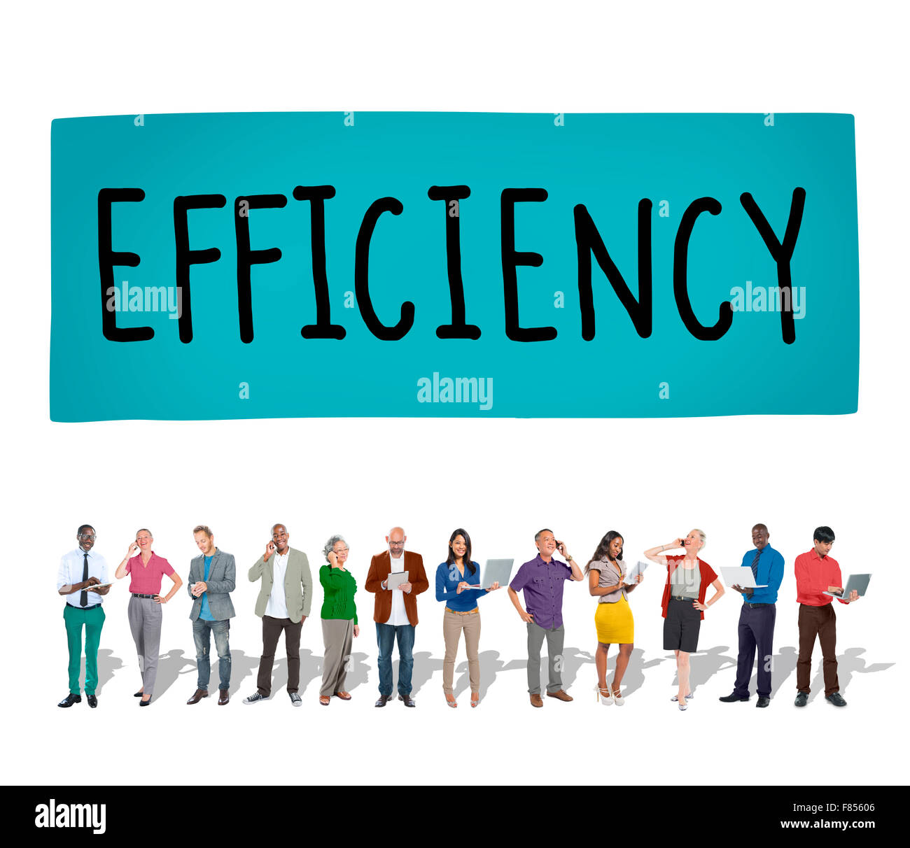 Capacité de l'efficacité Compétences Qualité Excellence Concept Expert Banque D'Images