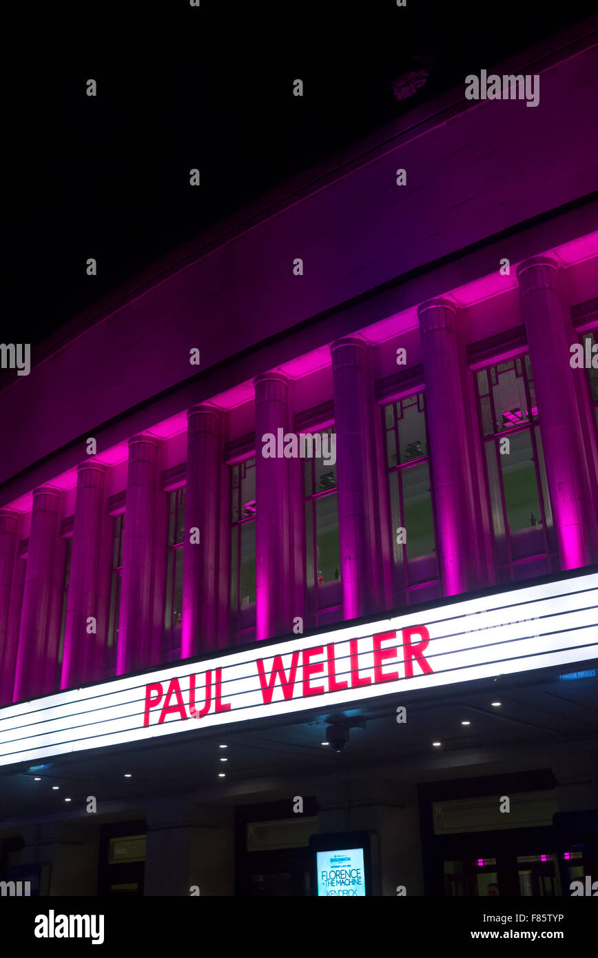 Paul Weller Hammersmith Apollo Londres UK 4/12/15 Banque D'Images