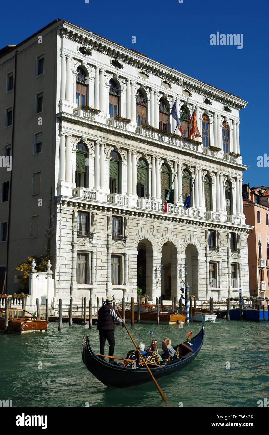 Venise, Italie, le Palazzo Corner della Ca' Grande Banque D'Images