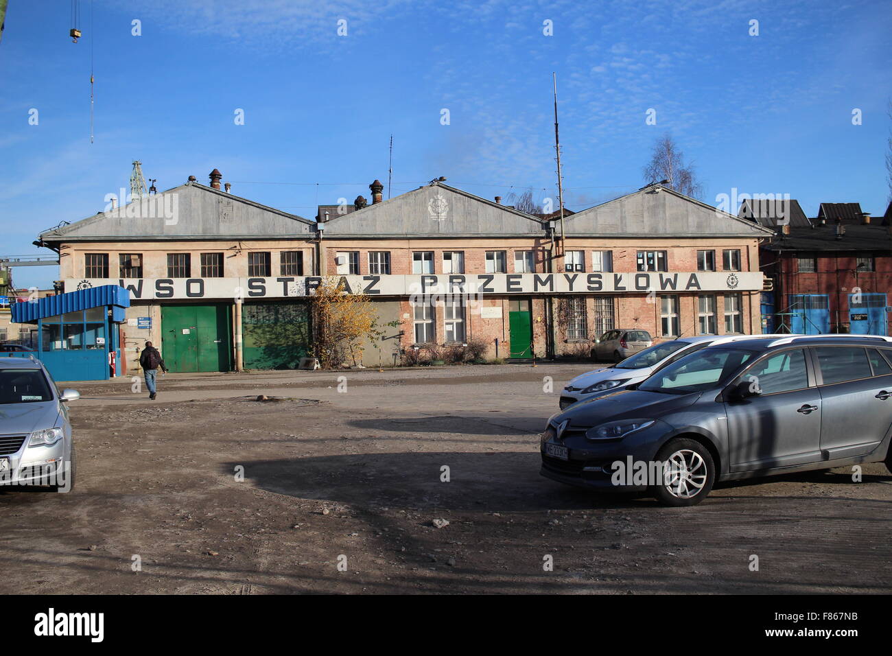 Gdansk, Pologne 6e, décembre 2015 de la Zone économique spéciale de Poméranie a acheté 30 hectares du chantier naval de Gdansk et a l'intention de les vendre à des promoteurs pour usage résidentiel et commercial. L'opération a permis à la cour pour rembourser les créanciers et d'assurer son fonctionnement normal. Credit : Michal Fludra/Alamy Live News Banque D'Images