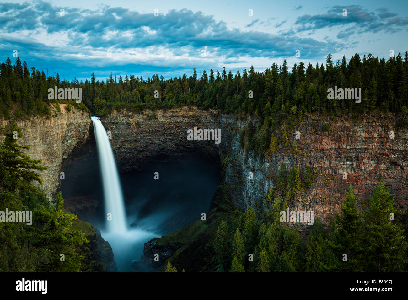 Cascade, chutes Helmcken, parc provincial Wells Gray, British Columbia, Canada Photo Stock Alamy