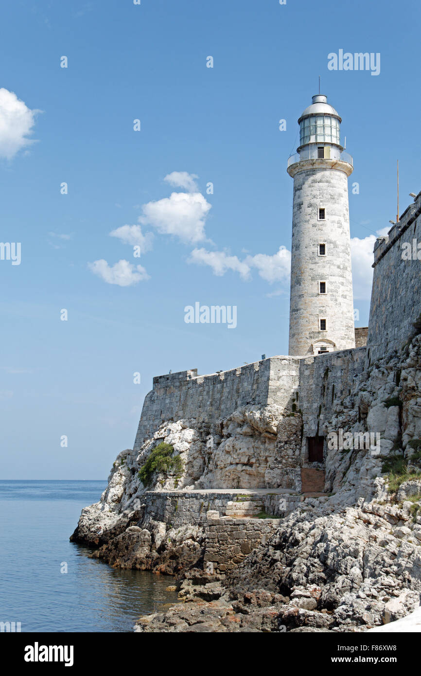 La Havane Cuba J'ai phare Banque D'Images