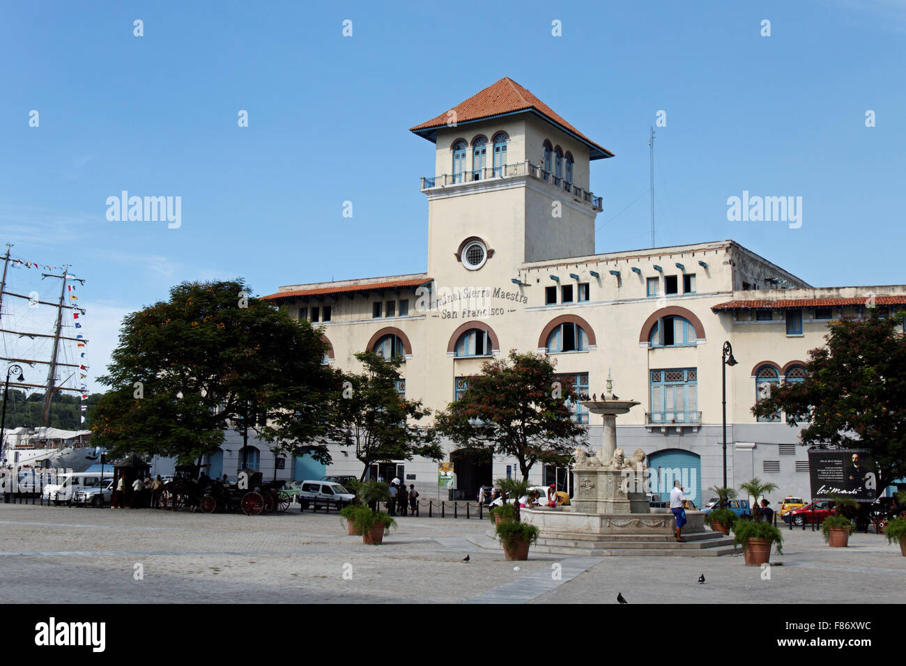 La borne Sierra Maestra Cuba La Havane J J Banque D'Images