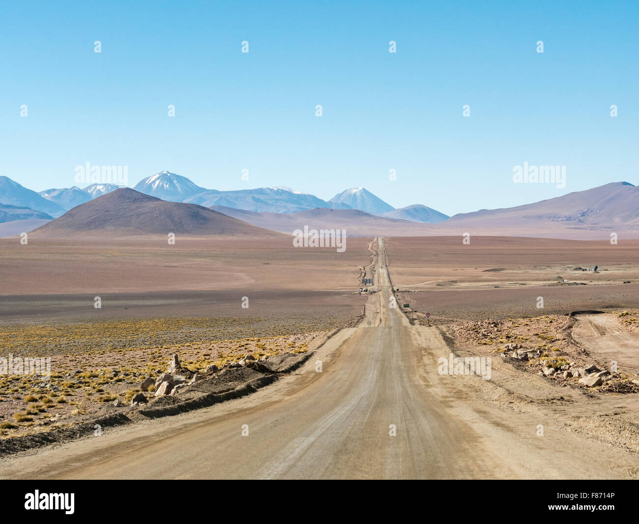 Road Trip dans les Andes, de San Pedro de Atacam à Uyuni Banque D'Images