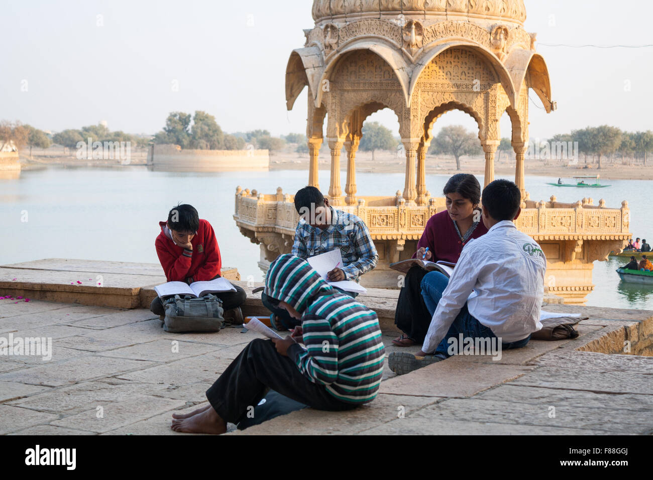 Voyager autour de Jaisalmer Banque D'Images