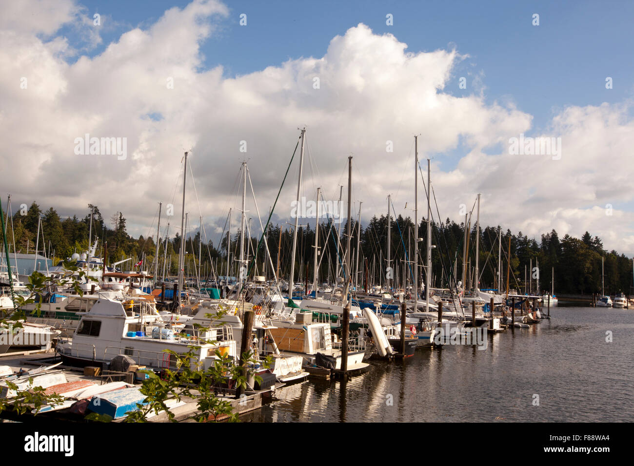 Bateaux dans le port Banque D'Images