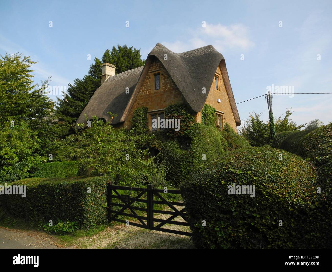 Chaumière Chadlington Chipping Norton Oxfordshire Banque D'Images