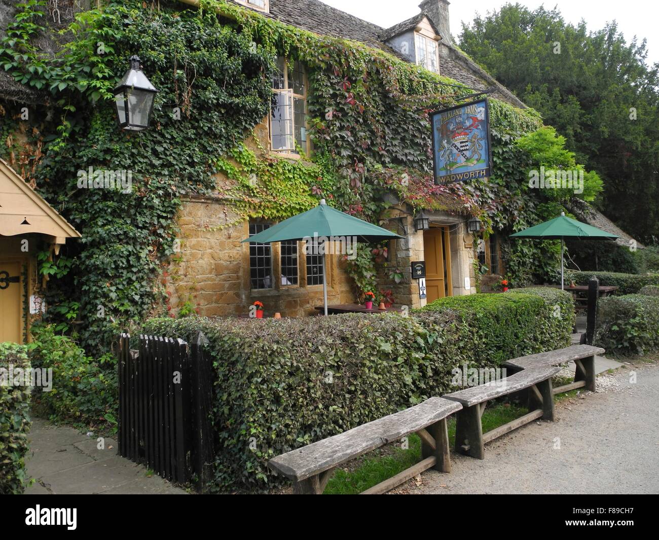 Les îles Falkland Arms Chadlington Oxfordshire Cotswold Banque D'Images
