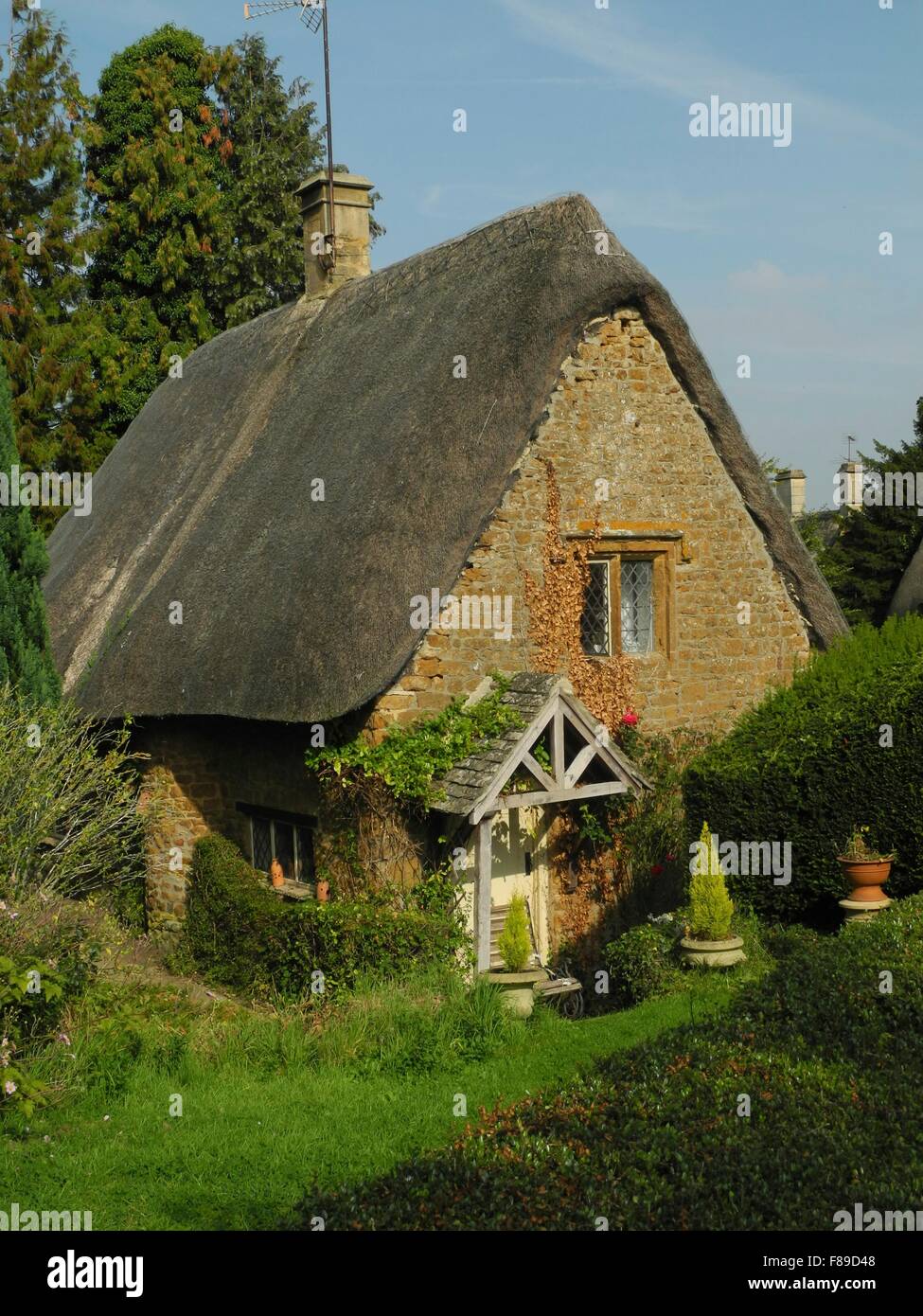 Chaumière Chadlington Chipping Norton Oxfordshire Banque D'Images