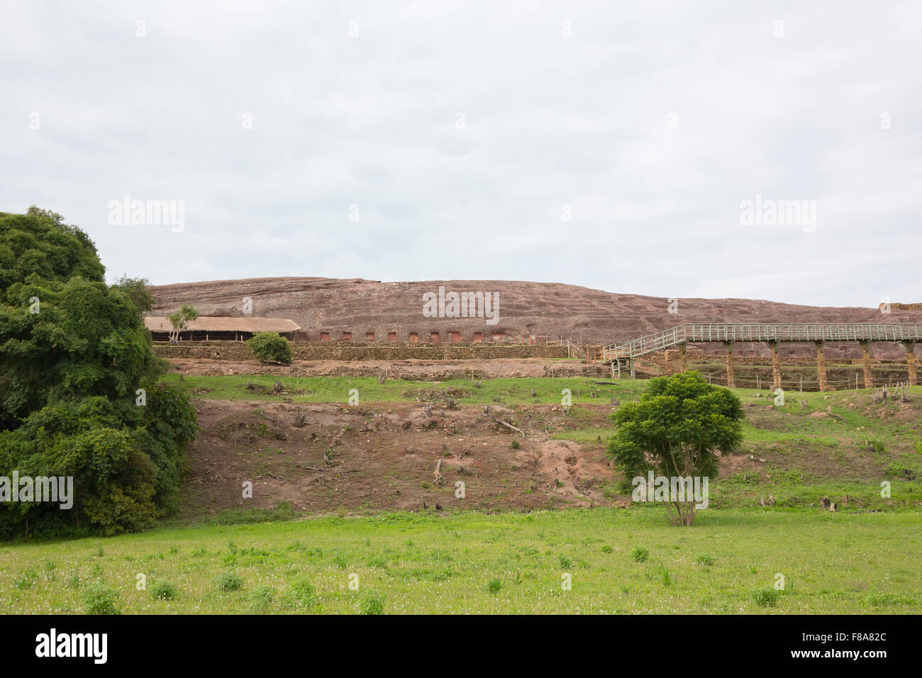 Site archéologique El Fuerte de Samaipata (Fort Samaipata), Bolivie Banque D'Images