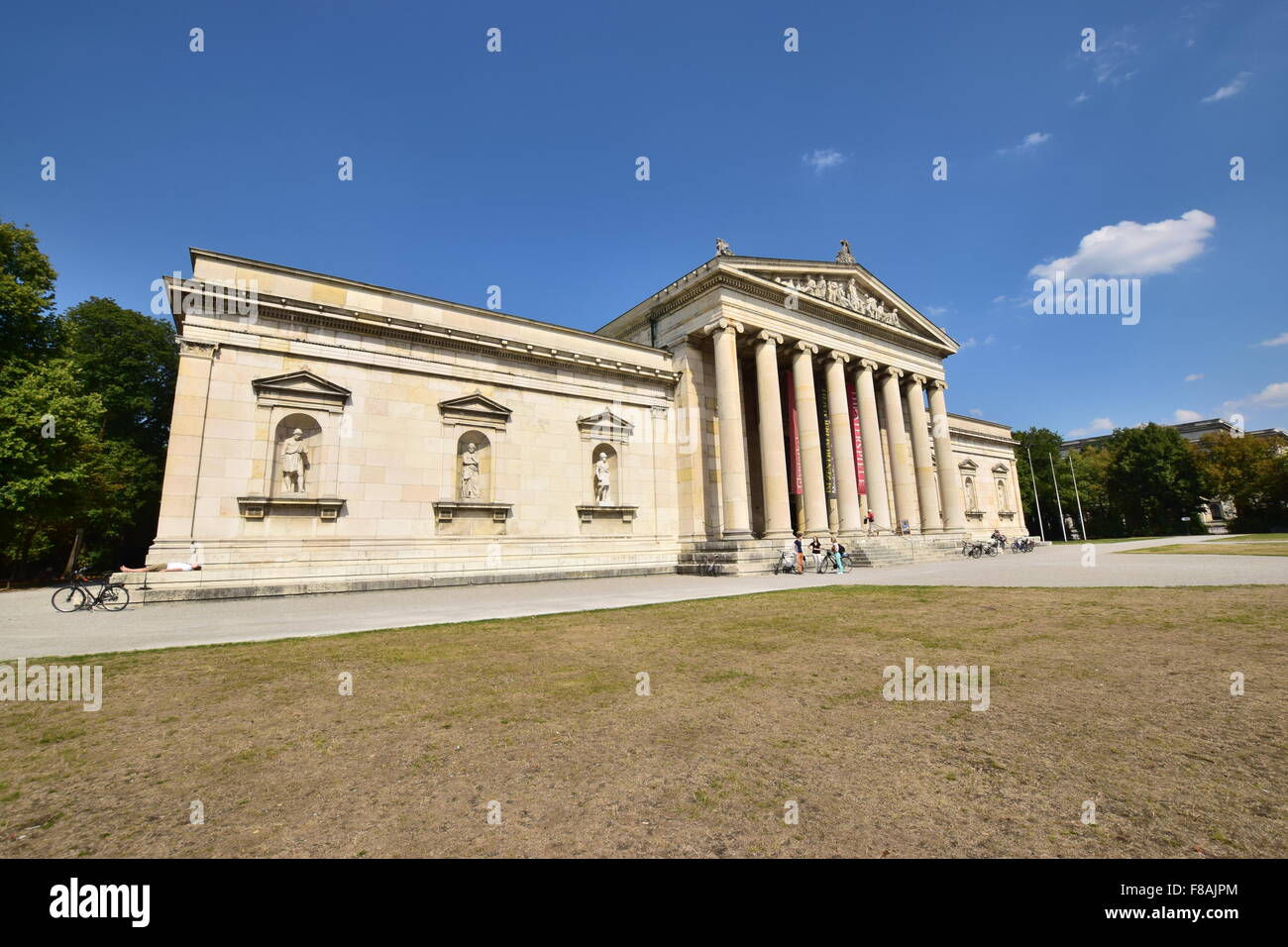 Le musée d'art classique Glyptothèque de Munich, Allemagne Banque D'Images