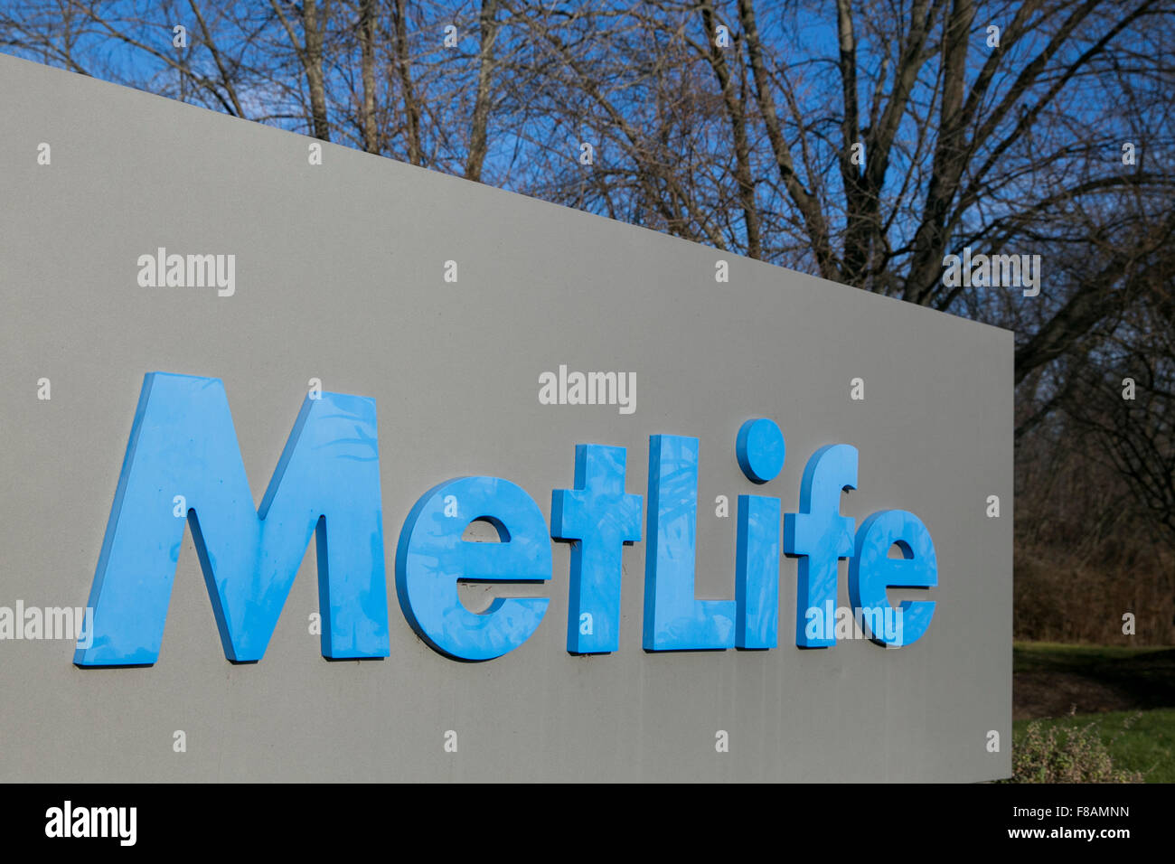 Metlife Sign Banque d'image et photos - Alamy