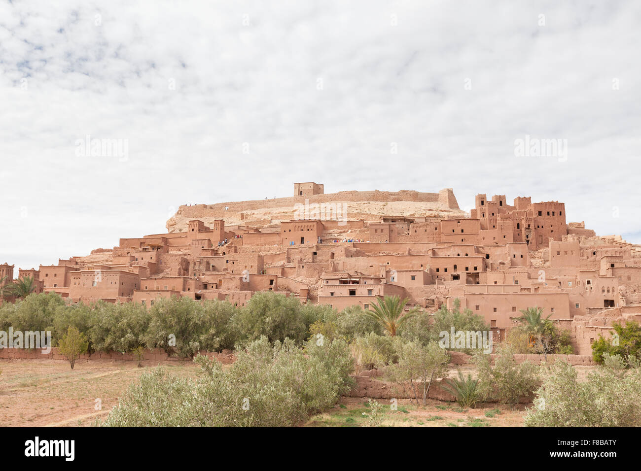 Ksar Ait Benhaddou, Ait Ben Haddou, Ouarzazate, Maroc Banque D'Images