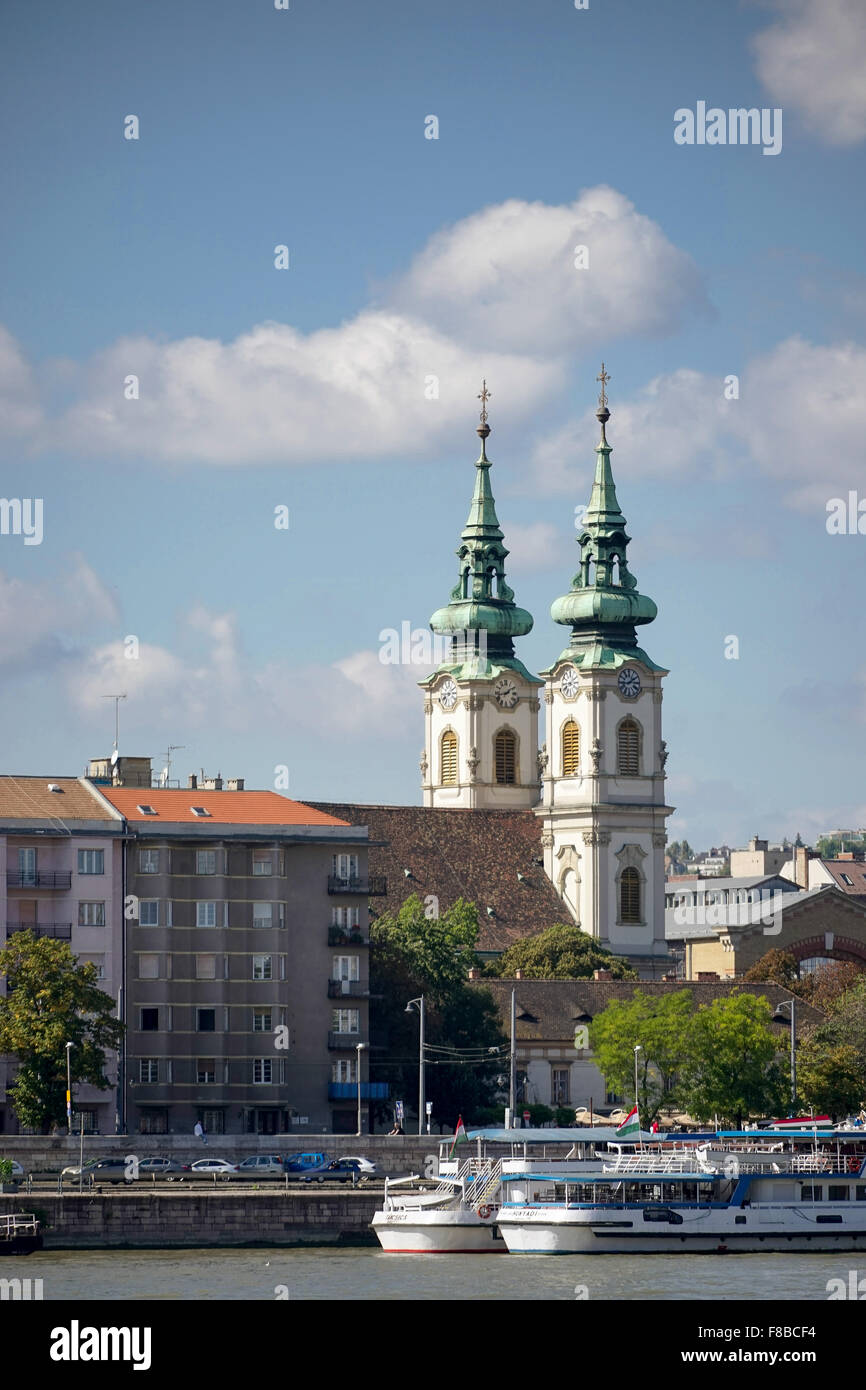 Église à Budapest Szent Anna Banque D'Images