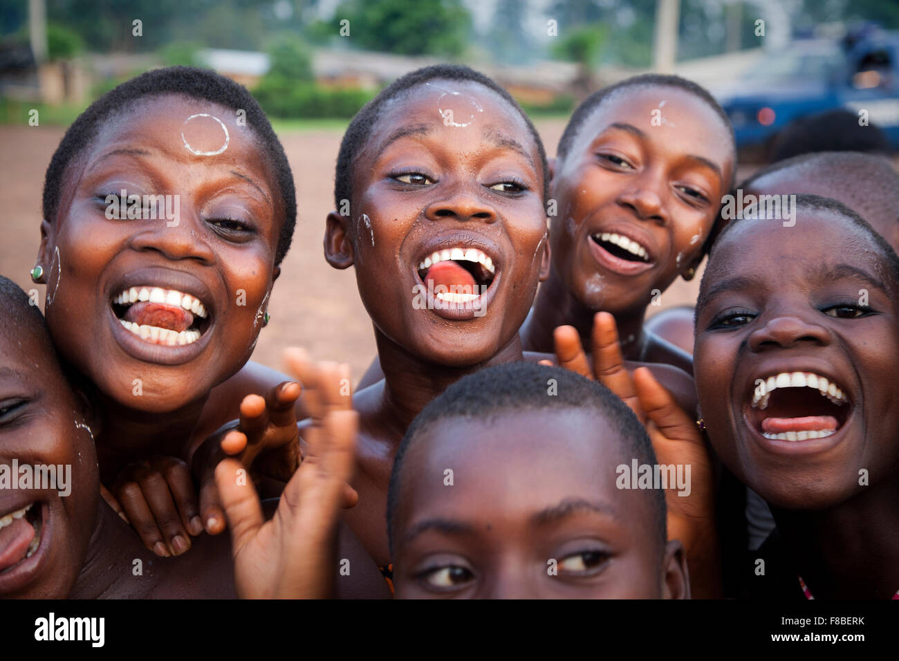 Douraghio. Côte d'Ivoire Banque D'Images