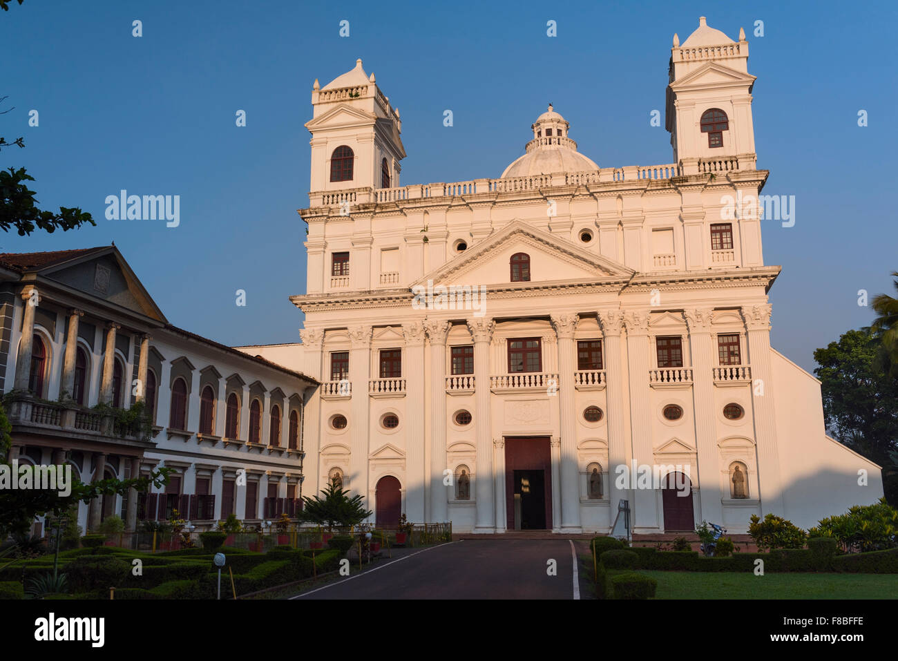 Église Saint Gaetano Old Goa Inde Banque D'Images