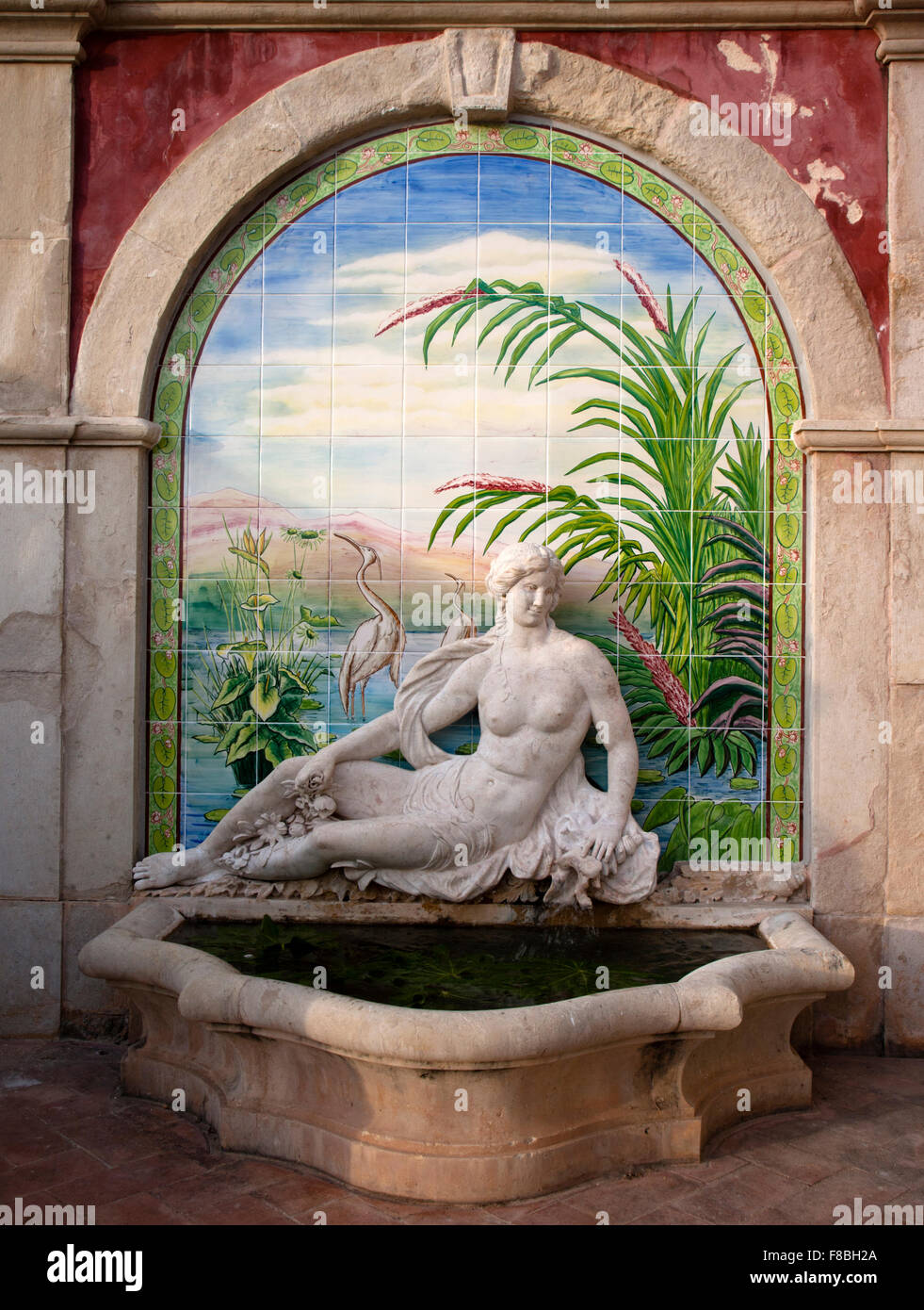 Palacio de Estoi (le Palais d'Estoi), près de Faro Portugal Banque D'Images