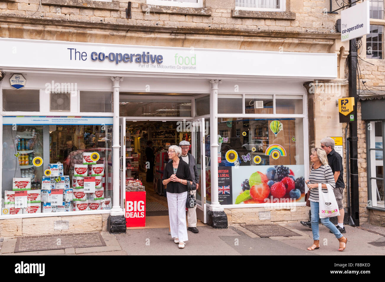 La Co-operative food shop magasin à Stow-on-the-Wold Gloucestershire Cheltenham , , , Angleterre , Angleterre , Royaume-Uni Banque D'Images