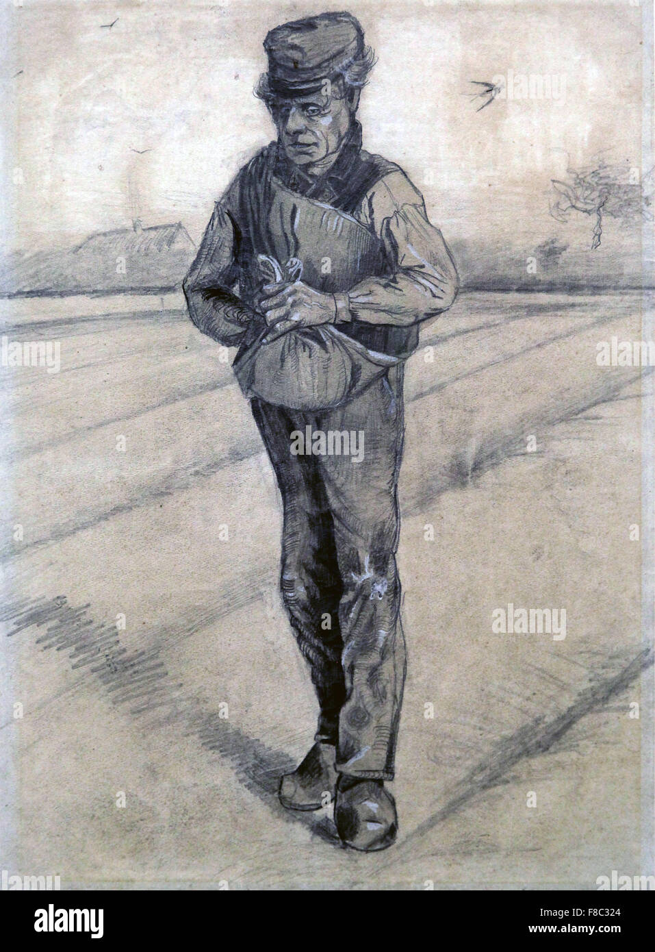 Semeur (1881) du peintre néerlandais Vincent van Gogh Netherlands (1853-1890) Banque D'Images