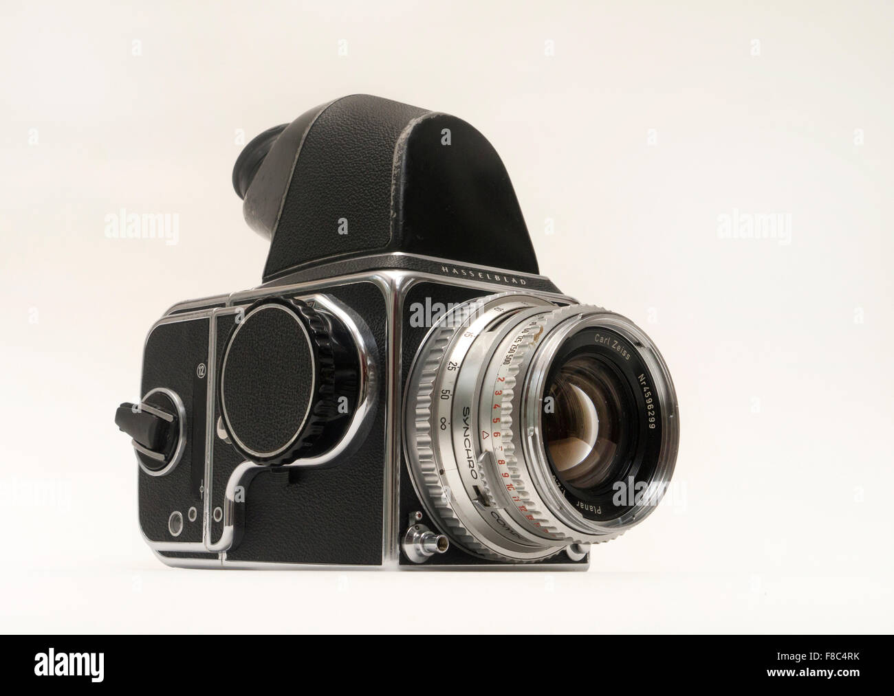 1974 Appareil photo Hasselblad 500CM 6cm x 6cm classic camera Banque D'Images