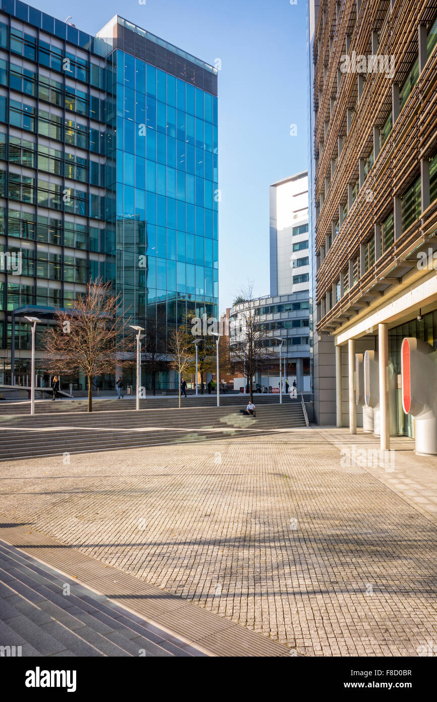 Bâtiments sur Merchant Square, Paddington, London Banque D'Images