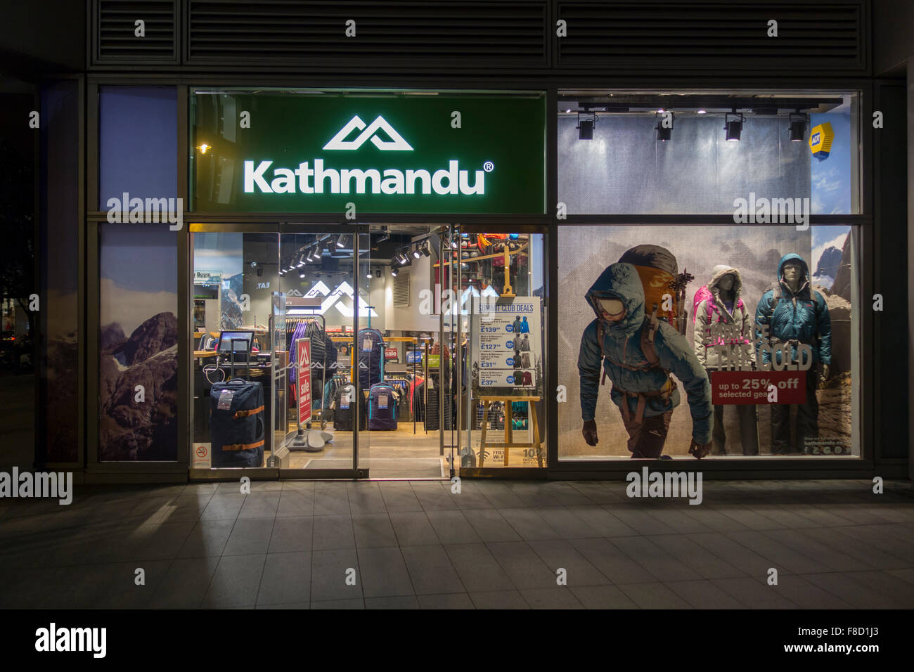 L'extérieur de Katmandou store à Londres Banque D'Images