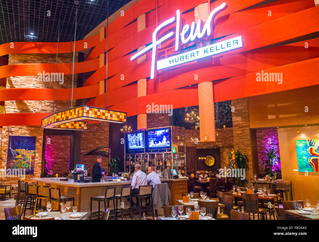 La Fleur Par Hubert Keller Restaurant A L Hotel Mandalay Bay A Las Vegas Photo Stock Alamy