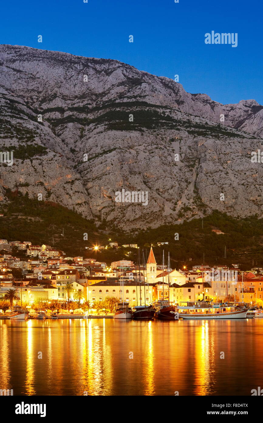 Makarska, Croatie - Makarska Riviera, Europe Banque D'Images