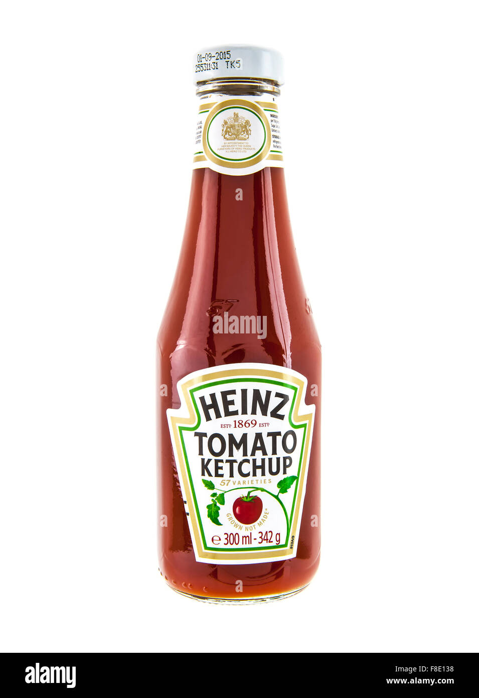 Heinz Classic bouteille de ketchup sur un fond blanc Photo Stock - Alamy