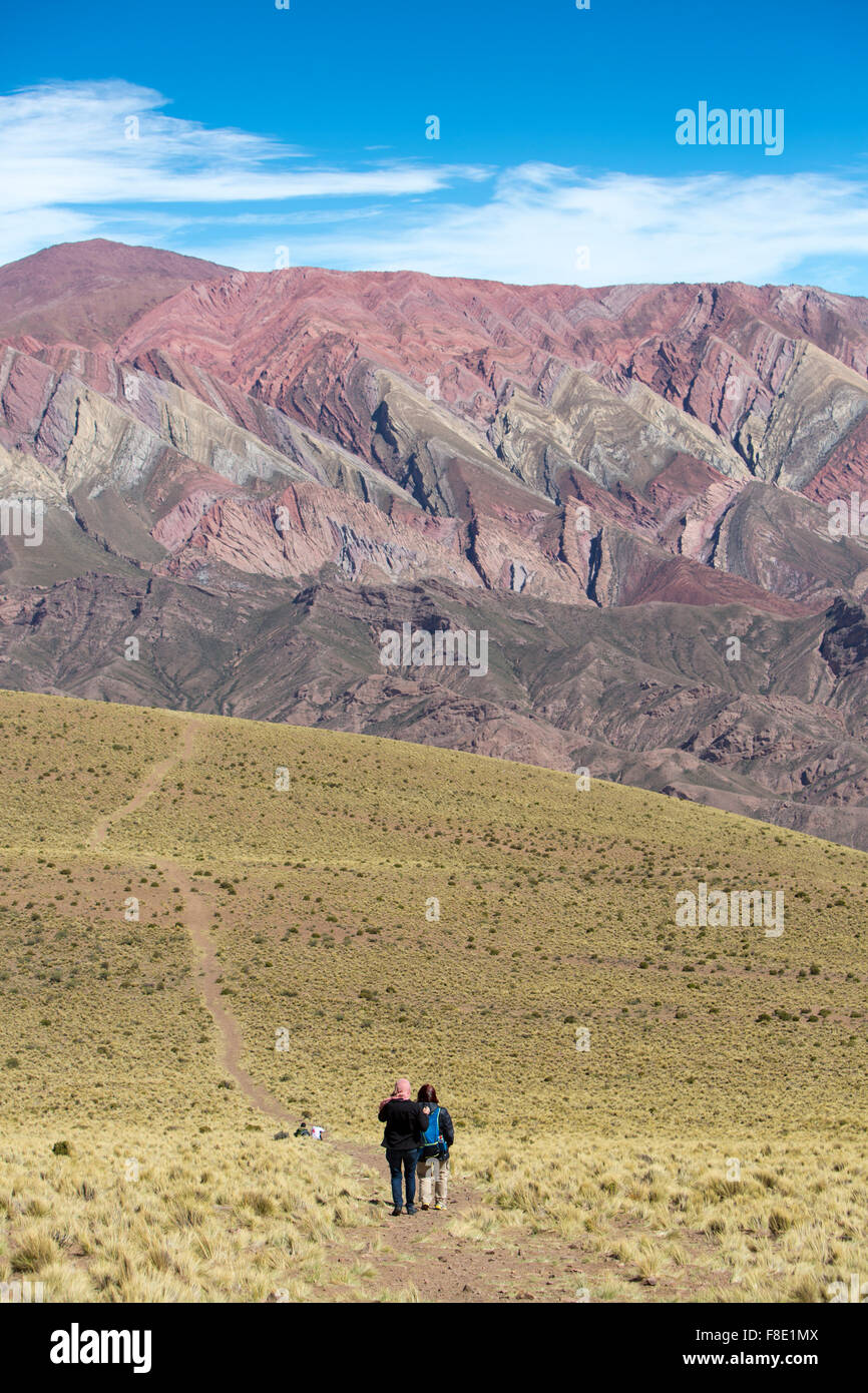 Quebrada de Humahuaca, dans le Nord de l'Argentine Banque D'Images