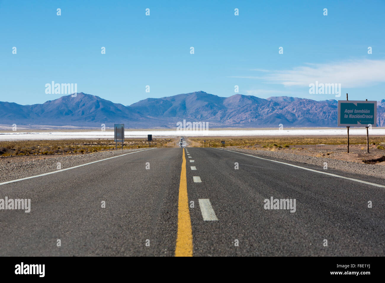 La route nationale 40 dans le Nord de l'Argentine Banque D'Images