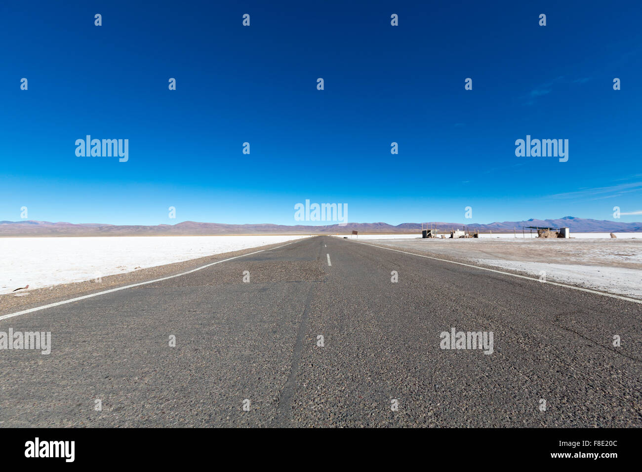 La route nationale 40 dans le Nord de l'Argentine Banque D'Images