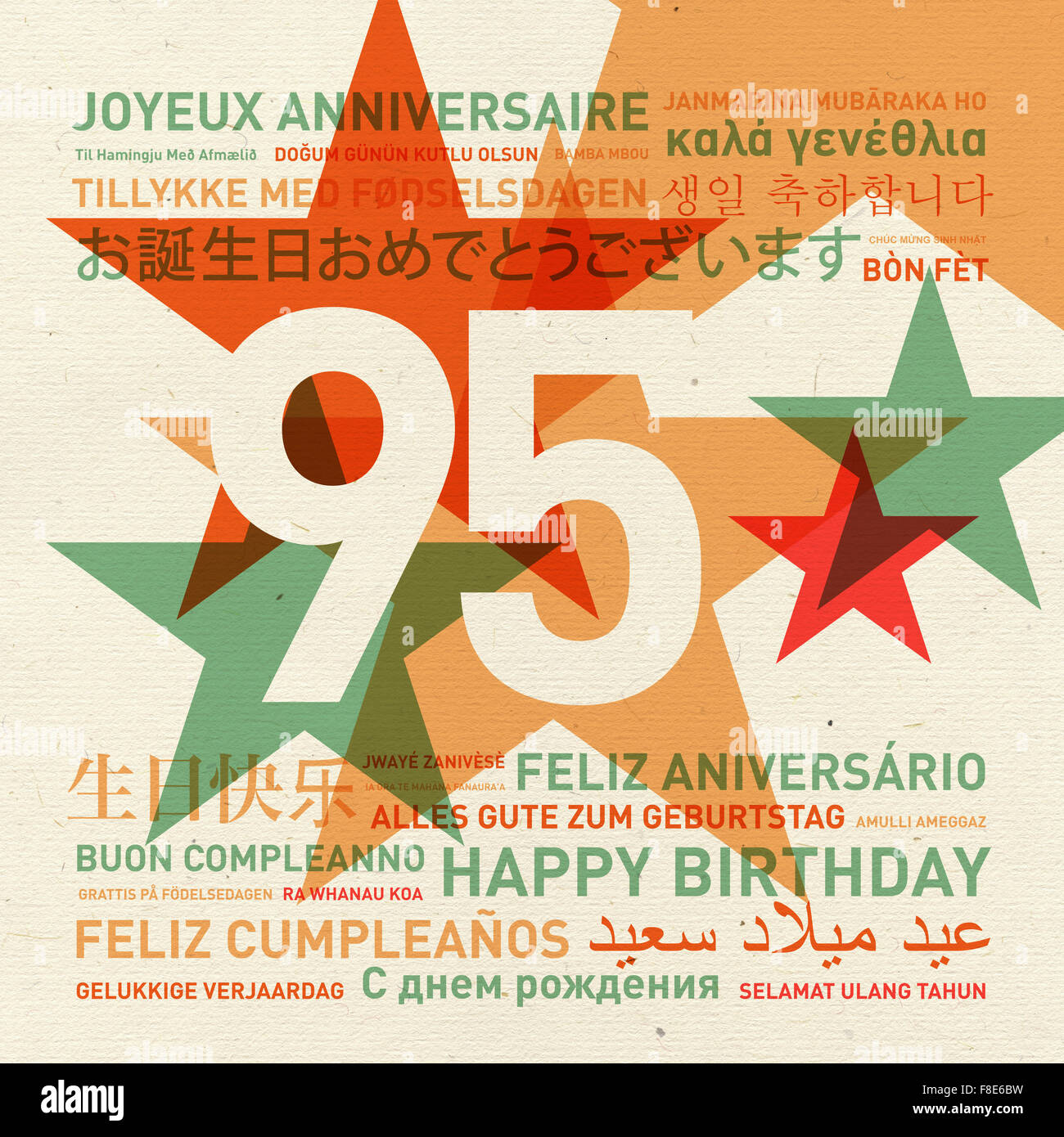 Stuff4 Carte D'anniversaire 95e Pour Hommes Et Femmes