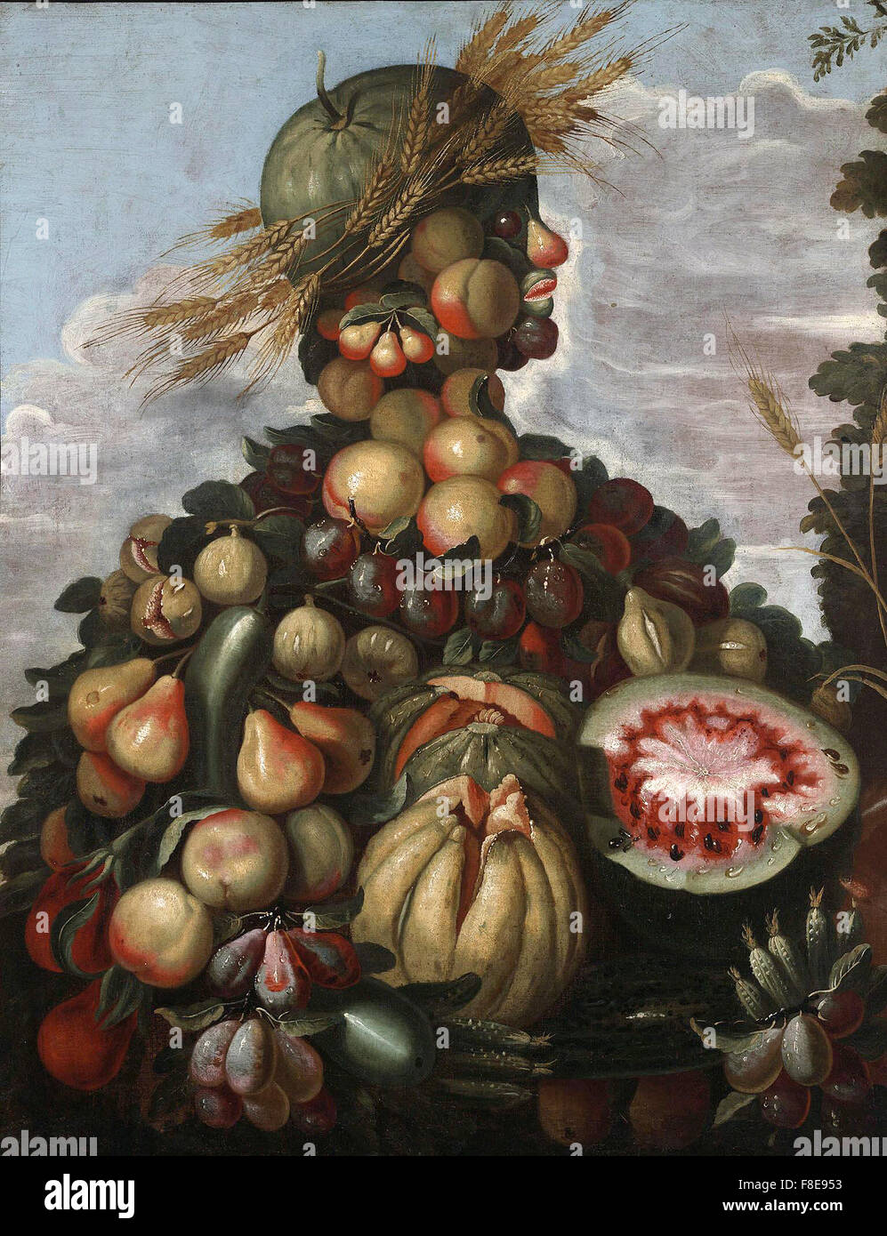 Giuseppe Arcimboldo Automne Photo Stock Alamy
