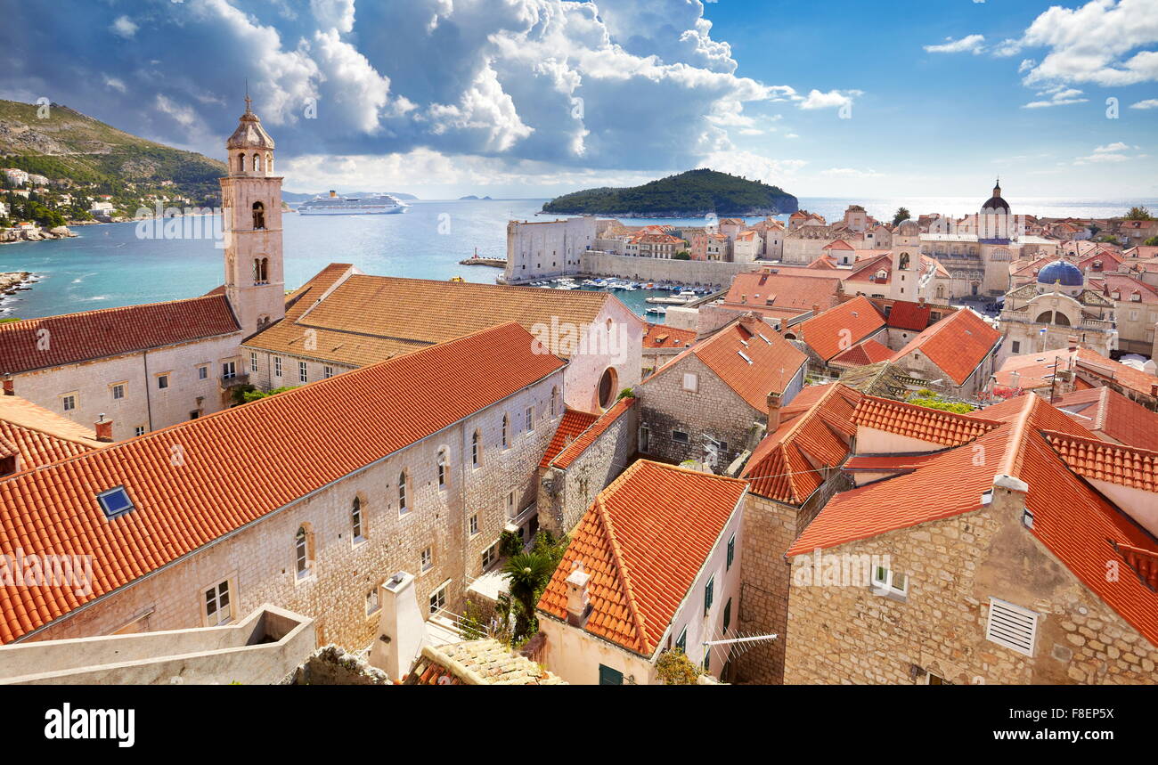 Dubrovnik, Croatie Banque D'Images