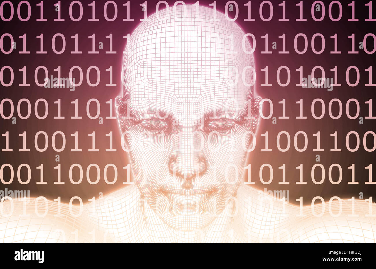 Assistant virtuel avec support clientèle automatisé comme de l'Art Banque D'Images