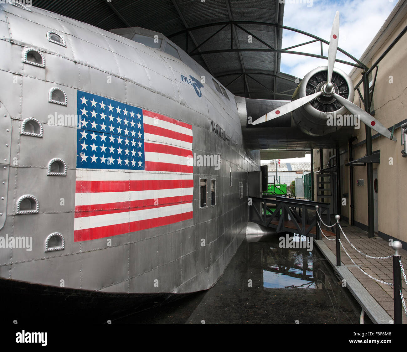 Foynes Flying Boat Museum, comté de Limerick, Irlande Banque D'Images