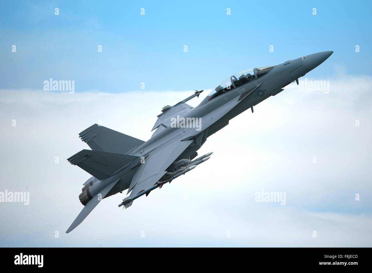 Boeing F/A-18F Super Hornet Banque D'Images