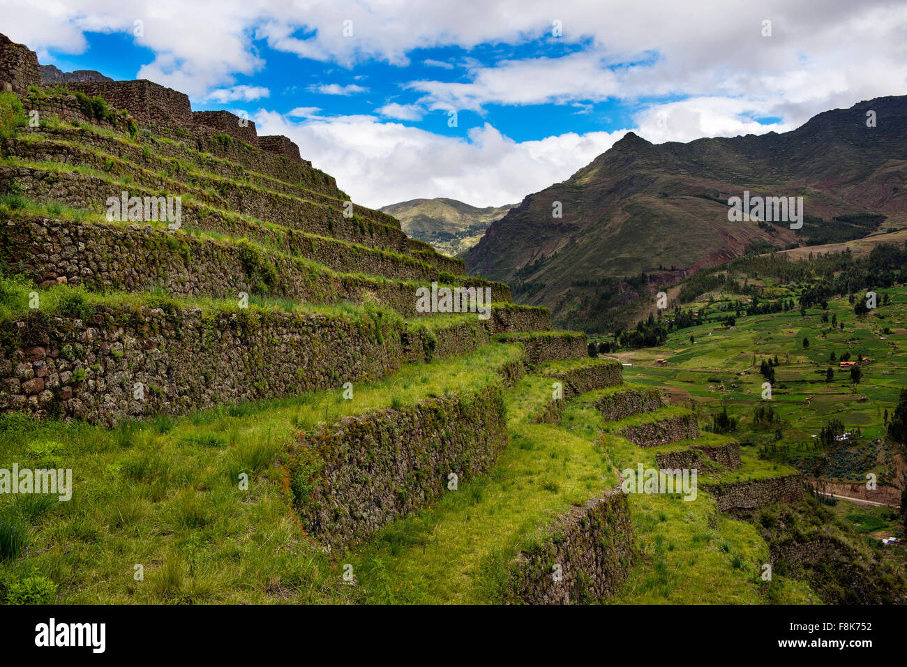 Ancien Inca Construit Des Terrasses Pr s Des Ruines De Pisac Dans La ancien-inca-construit-des-terrasses-pr-s-des-ruines-de-pisac-dans-la