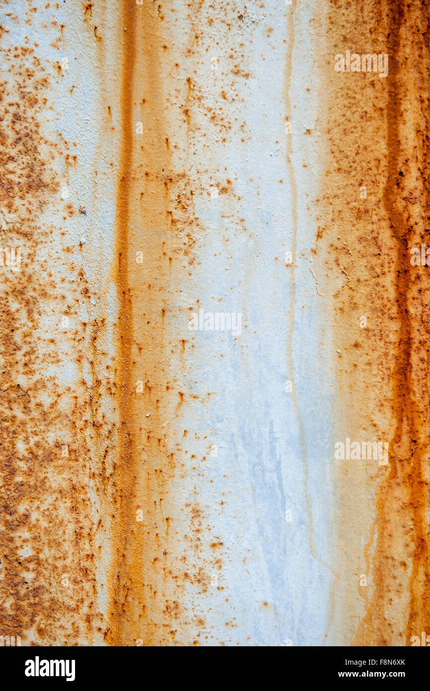 Close up of rusty metal texture Banque D'Images
