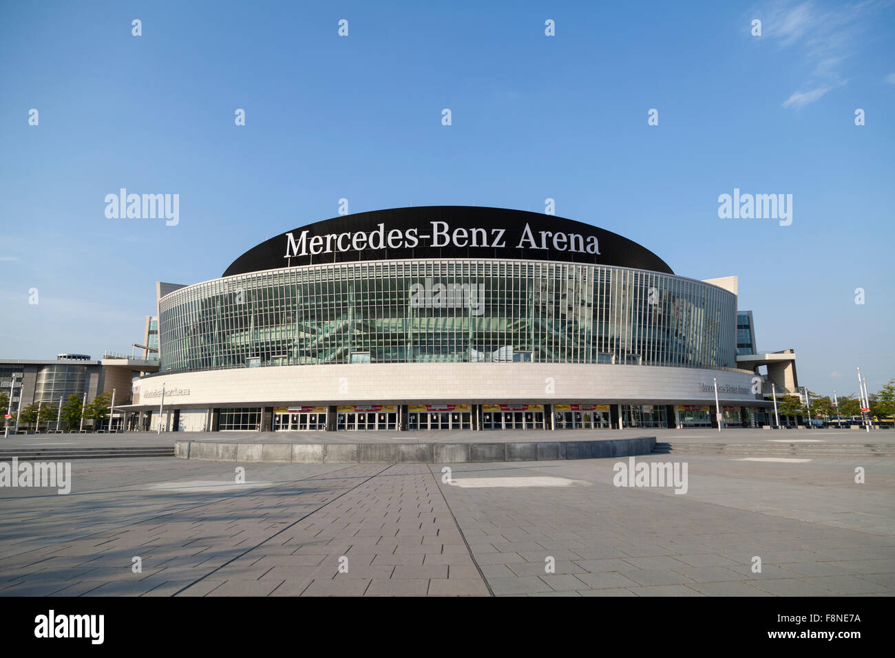 Mercedes-Benz-Arena de Berlin Banque D'Images