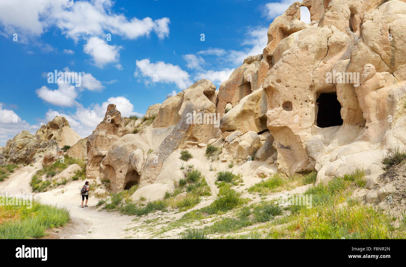 La Cappadoce - Turquie, du parc national de Göreme, l'UNESCO Banque D'Images