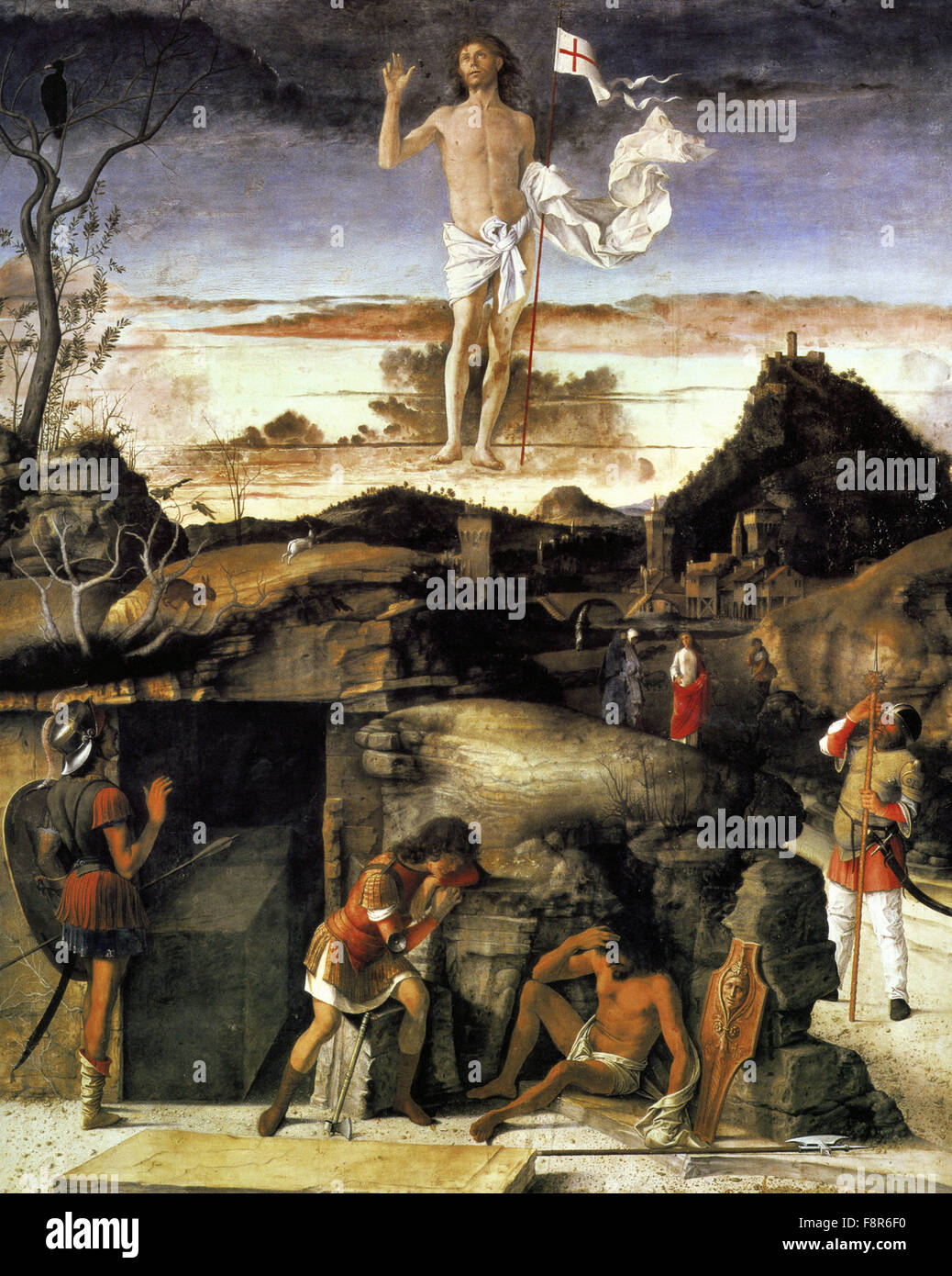 Giovanni Bellini - Giambellino - la résurrection du Christ Banque D'Images