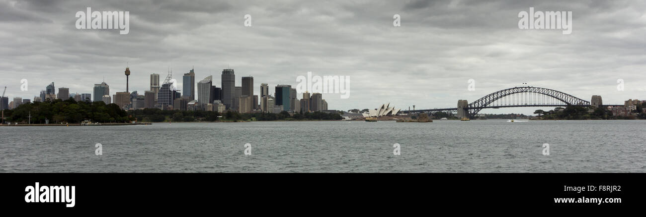 Sur les toits de la ville, Sydney, New South Wales, Australia Banque D'Images