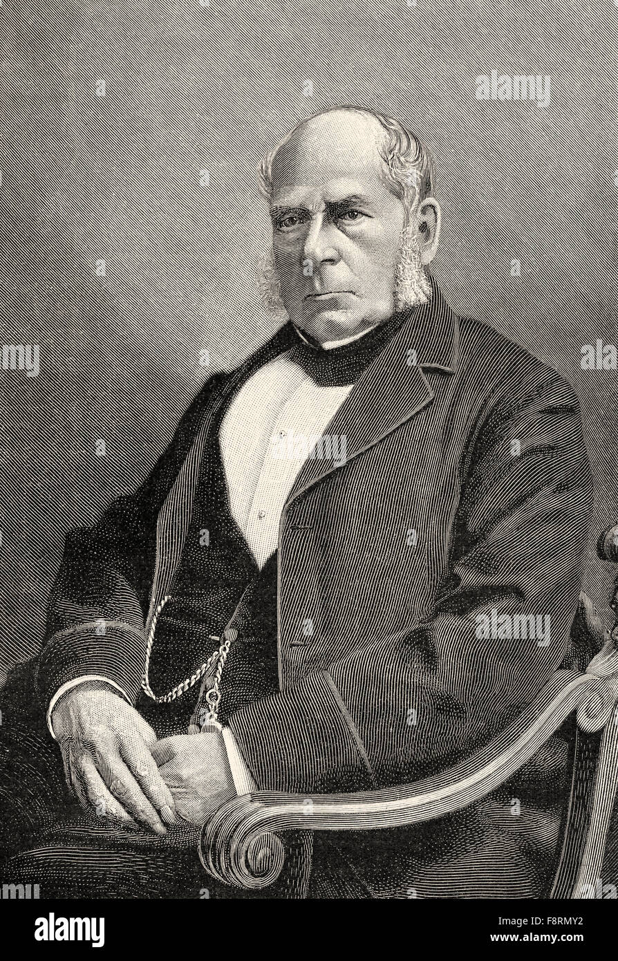 Sir Henry Bessemer, 1813- 1898, un inventeur anglais, Banque D'Images