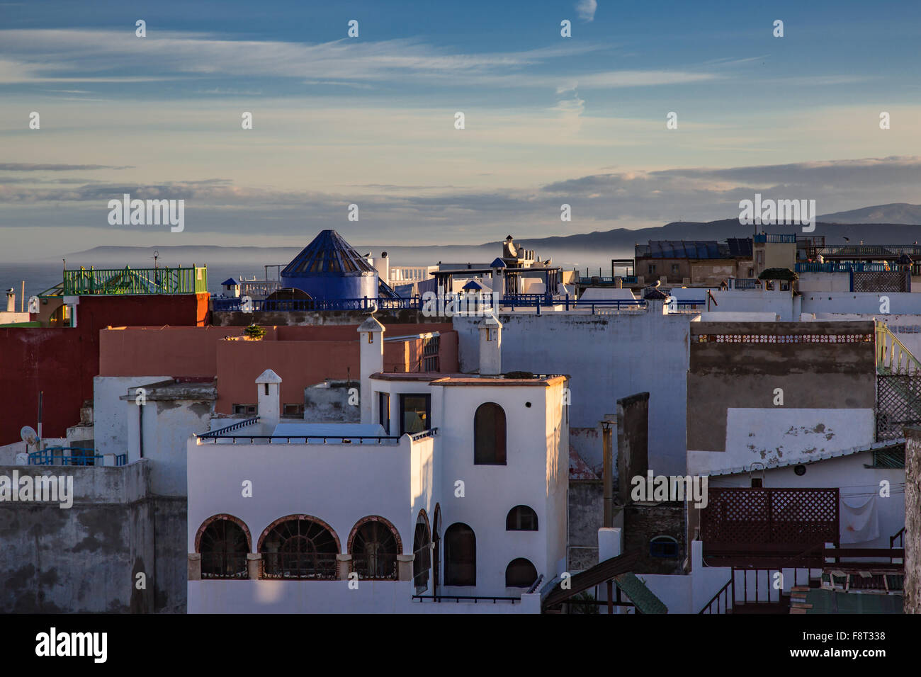 La médina d'Essaouira sur la côte atlantique au Maroc Banque D'Images